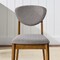 Best Choice Products 2-Piece Mid-Century Modern Wood & Upholstered Dining Chair Set